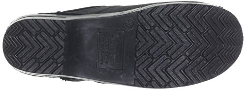 Sanita Prof. Textured Oil, Zuecos para Mujer, Negro, 36 EU