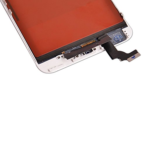 SANKA Pantalla Táctil LCD Reemplazo de Pantalla para iphone 6 Plus con Herramientas,Color Blanco