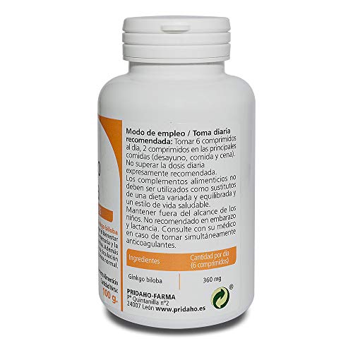 SANON - SANON Ginko Biloba 200 comprimidos de 500 mg