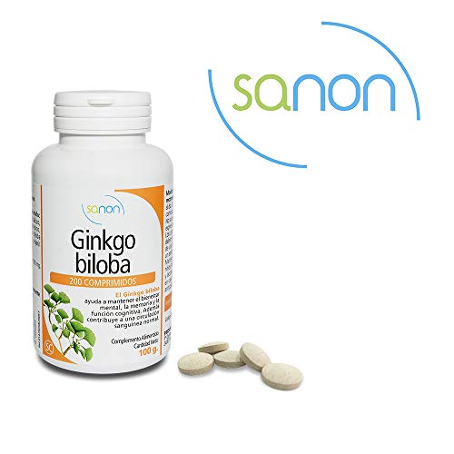 SANON - SANON Ginko Biloba 200 comprimidos de 500 mg