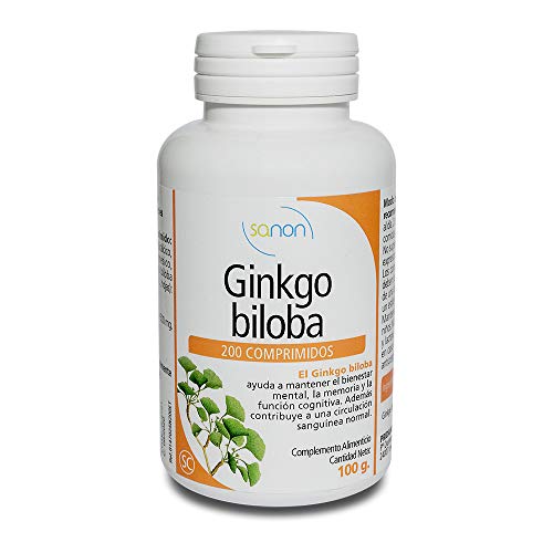 SANON - SANON Ginko Biloba 200 comprimidos de 500 mg