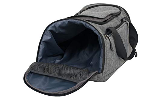 Saphete Set de Bolsa de Viaje Ryanair Mano Equipaje 40x20x25 cm 20 L Capacidad Gris