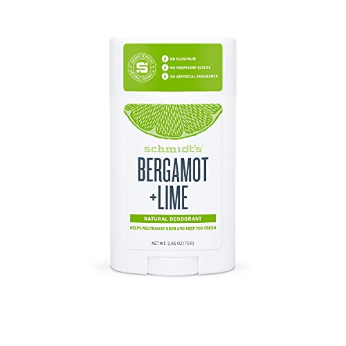 Schmidt's - Desodorante Natural en Barra Bergamota y Lima Vegano - 75 g