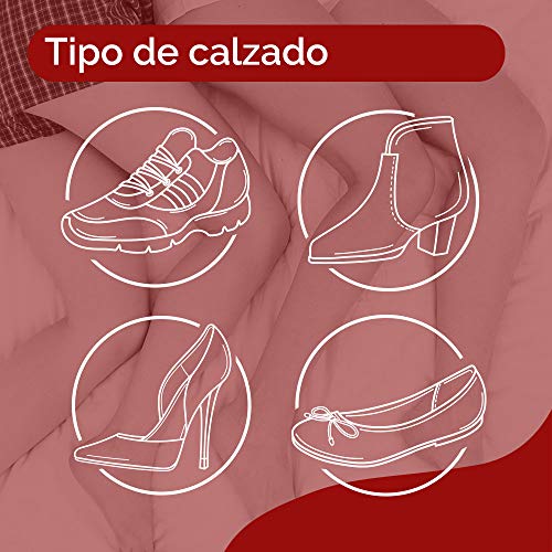 Scholl Plantilla In-Balance para el alivio del dolor de rodilla y talón, 1 par, talla L (42.5 - 45)