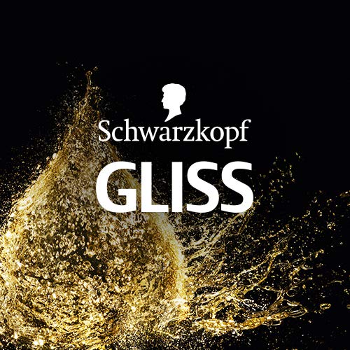 Schwarzkopf Gliss - Reparador de puntas Ultimate Repair, 2 unidades - 50 ml