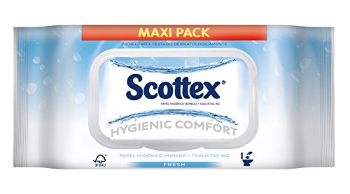 Scottex Fresh Papel Higiénico Húmedo - 74 Toallitas