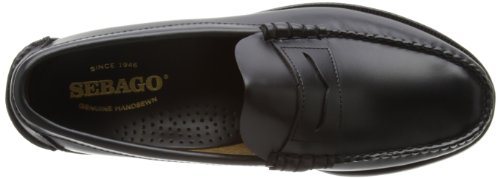 Sebago Classic Dan, Náuticos para Hombre, Negro 902, 43 EU