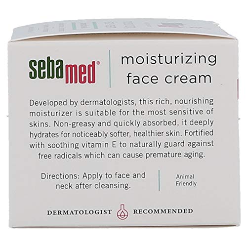 Sebamed Crema facial humectante, piel sensible, 2.5 oz