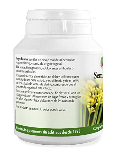 Semillas de Hinojo 400 mg x 90 Cápsulas