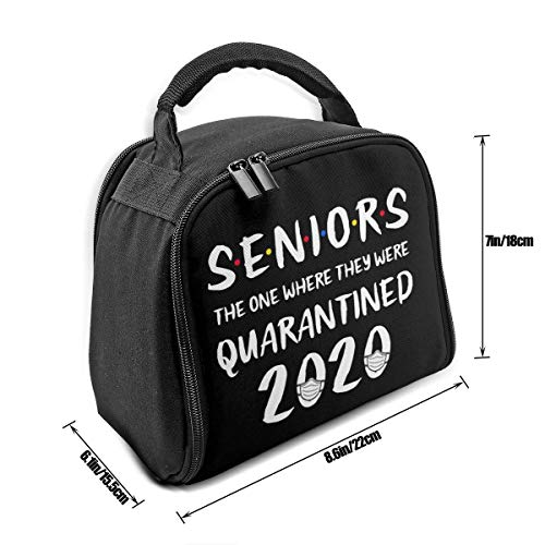 Seniors The One Where They Were Quaran-tined 2020 Quaran-tine - Bolsa de almuerzo aislada con aislamiento para picnic