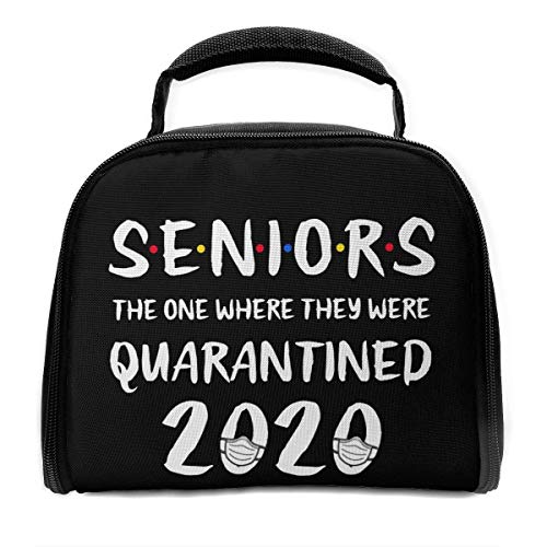 Seniors The One Where They Were Quaran-tined 2020 Quaran-tine - Bolsa de almuerzo aislada con aislamiento para picnic
