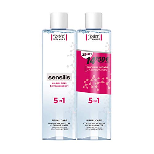 Sensilis - Ritual Care - Agua Micelar Limpiadora - 400 ml + 400 ml