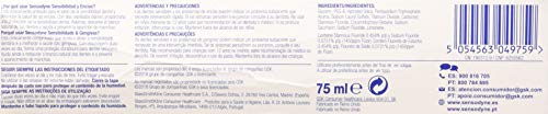 Sensodyne Sensibilidad & Encías - Blanqueador, pasta de dientes con flúor, 75 ml