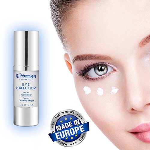 Serum contorno ojos 30ml con ácido hialurónico y colágeno. Crema Anti edad con pantenol vitamina B5 para una piel suave y tersa. Antiarrugas hidratante con Elastina, glicerina para Bolsas y ojeras