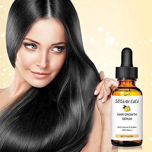 Sérum de Crecimiento del Cabello, Anticaida de Cabello, Tratamiento para el Cabello, Promueve más cabello ticker, Crecimiento Cabello para Hombres y Mujeres 30ml