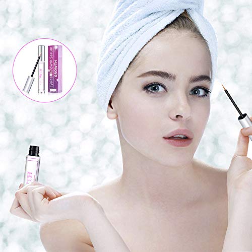 Serum Pestañas & Cejas Crecimiento De Pestañas - 100% Natural Tratamientos Para Pestañas Sérum Crece Pestañas（5ML）