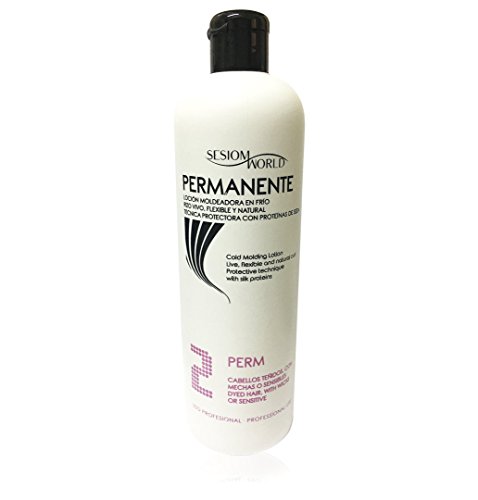 Sesiomworld Permanente Loción Moldeadora Nº2 Suave Cabellos Teñidos o Sensibles, 500 ml 1 Unidad 600 g