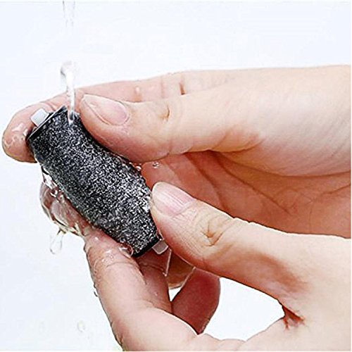 [Set de 4] Canwn Extrarugosos Rodillos Lijadores para Recambio de Scholl Velvet Smooth Diamond Crystals/Lima Electrónica Velvet Smooth Wet&Dry