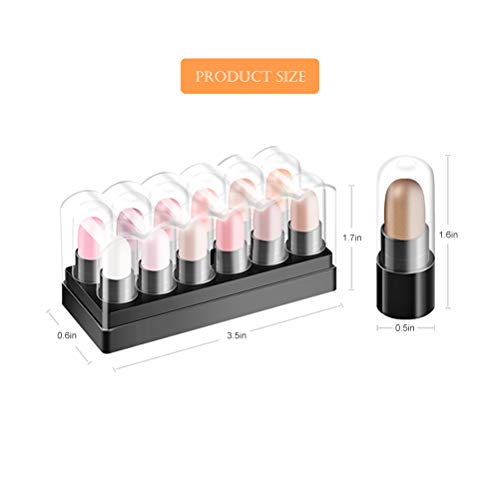 Set de lápices de Sombra de Ojos de 12 Colores: Mini Paleta de Sombra de Ojos Smoky Shimmer/Sticks/Pen Eyeliner Pen