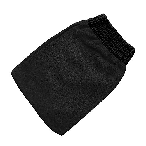 Set Hammam Marroquí de Exfoliación e Hidratación Corporal con Jabón Negro Natural, Aceite de Argán y Aceite de Higo Chumbo ECOLÓGICOS, Ghassoul BIO, Agua de Rosas, Jabón con Aceite de Argán y Guante