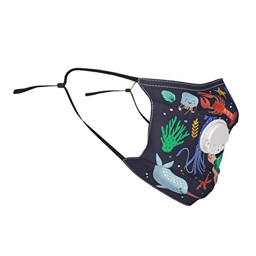 Shark Unisex Adulto Joven Anti Polvo Cara Co_V-Er con Una Válvula con 6 Filtros