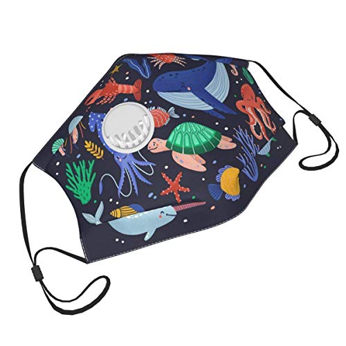 Shark Unisex Adulto Joven Anti Polvo Cara Co_V-Er con Una Válvula con 6 Filtros