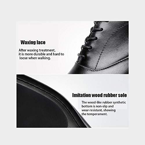 SHENAISHIREN Zapatos for Hombres de Negocios, Zapatos Formales de los Hombres, escotadas, la absorción de Choque, Resistencia al Desgaste (Color : A, Size : 44)