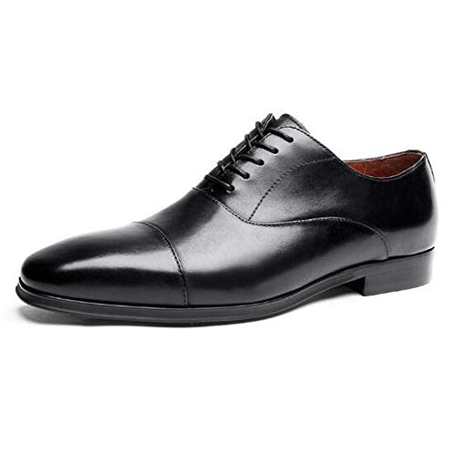 SHENAISHIREN Zapatos for Hombres de Negocios, Zapatos Formales de los Hombres, escotadas, la absorción de Choque, Resistencia al Desgaste (Color : A, Size : 44)
