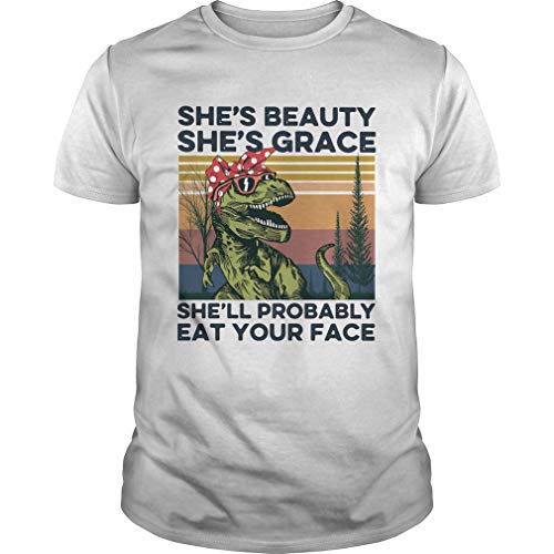 S.HES Beauty S.HES Gr.Ace S.Hell Probably Eat Your F.Ace V.intage Unisex - Front Print T Shirt For Men and Women