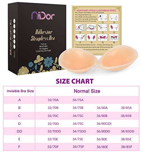 SHINYMOD Sujetador sin Tirantes, Adhesivo Silicona Invisible Backless Push Up Sujetador Sexy Suave Reutilizable Cómodo Sujetador de Copa y 3Pcs Sujetador Acolchado para Mujer de Traje de baño