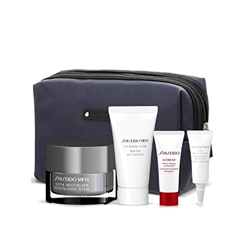SHISEIDO MEN TOTAL REVITALIZER AGE DEFENSE/ANTI FATIGUE CREAM 50 ML SET REGALO