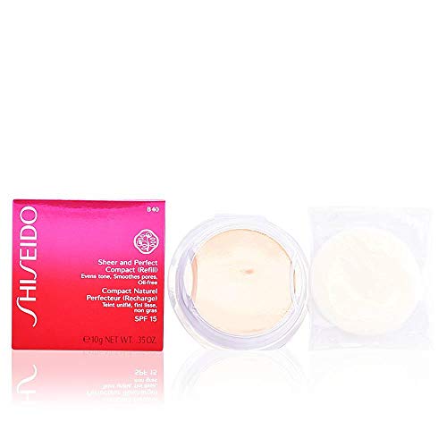 Shiseido Sheer Perfect Compact Foundation Refill#B40-Fair Beige 10G 1 Unidad 100 g (KS556B4)