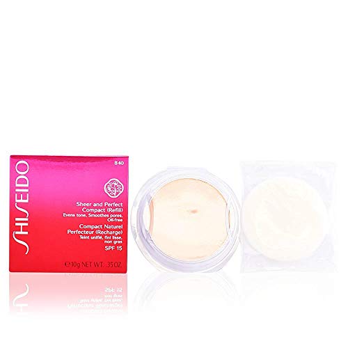 Shiseido Sheer Perfect Compact Foundation Refill#B40-Fair Beige 10G 1 Unidad 100 g (KS556B4)