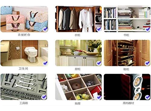 SHUCV Antipolillas Eliminación De Olores Bola de Polilla Protección Duradera contra (4 Bolsa)+1