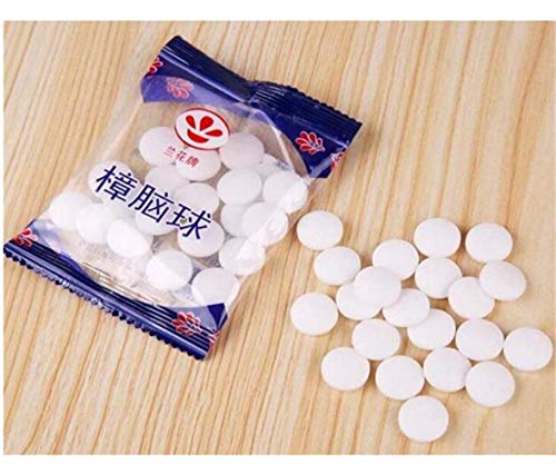 SHUCV Antipolillas Eliminación De Olores Bola de Polilla Protección Duradera contra (4 Bolsa)+1