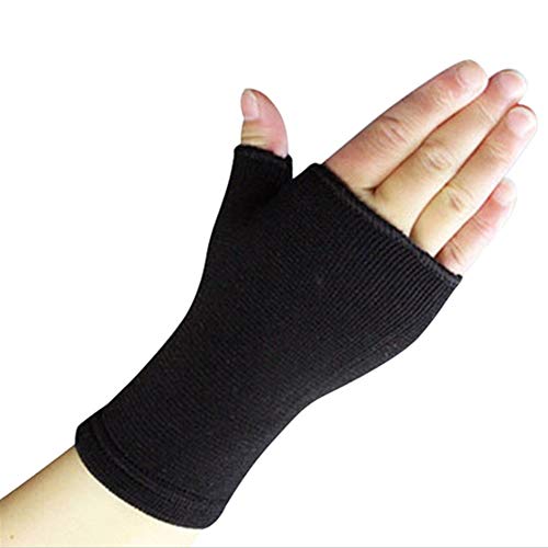 SianoS 1 par de Guantes de Apoyo Manguito de Soporte Artritis de la muñeca ventilados Ultra-Delgadas Palma elástica Deportes Ayuda de muñeca de Pulsera (Color : White)