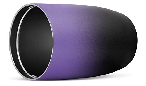 Simple Modern 355 ml (12oz) Voyager Termo Taza con Paja - Vaso Termico de Viaje Café Termica Para Llevar Acero Inoxidable Botella de Agua Dos Tonos: Cielo Violeta