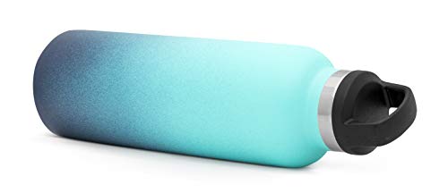 Simple Modern Ascent 590mL Botella de Agua de Acero Inoxidable con Tapa de Asa, Botella Termica con Boca Estrecha, Aislada al Vacío, Doble Pared, Termo sin BPA para Deporte o Viaje, Prueba de Fugas