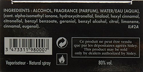 Sisley Paris Soir de Lune Agua de perfume Vaporizador, 30 ml/1 oz