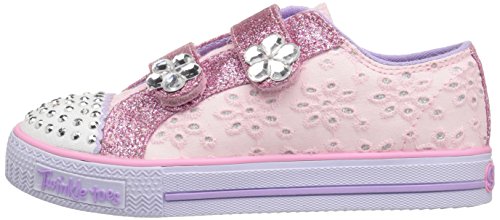 Skechers Shuffles, Zapatillas para Niñas, Rosa (Pkhp), 21 EU