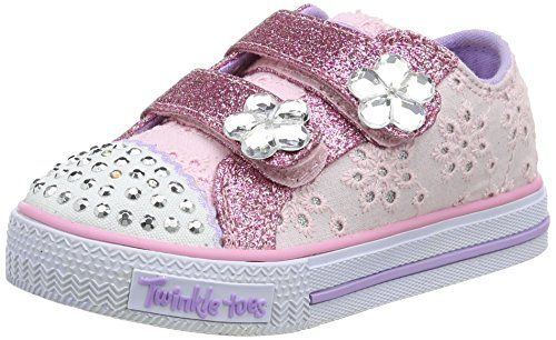 Skechers Shuffles, Zapatillas para Niñas, Rosa (Pkhp), 21 EU