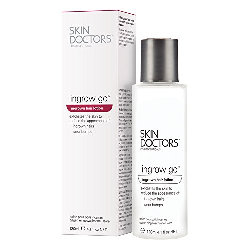 Skin Doctors Ingrow Go - Loción para eliminar los vellos, 120 ml