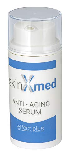 SKINXMED Serum Anti-Edad | efecto Lifting elimina arrugas y consigue una piel firme| Gel para el rostro, frente, cuello y escote | Ácido hialurónico, Pro-Vitamina B5 y Coenzima Q10 Bioactiva (30ml)