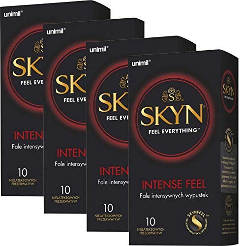 SKYN® Intense Feel Preservativos Sin Látex - Pack de 10 x 4