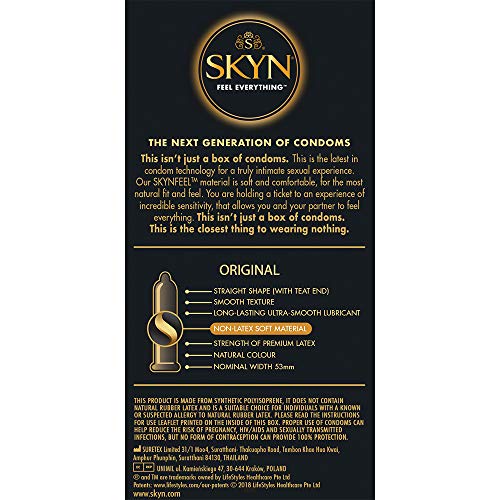 SKYN Original - Preservativos sin látex (40 unidades)