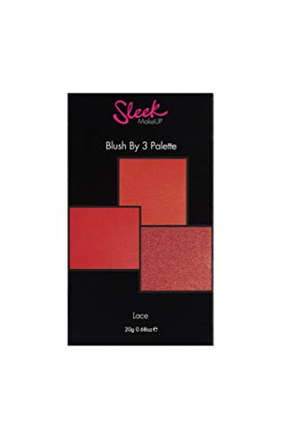 Sleek MakeUp Rostro Paleta De Colores Blush By 3 367 Sl367 200 g, Lace (93691)