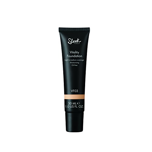 Sleek MakeUp Vitality Foundation 03 - Base de maquillaje (30 ml)