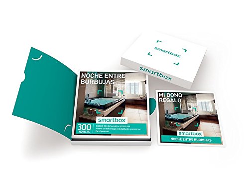 Smartbox - Caja Regalo -Noche Entre Burbujas - 300 estancias con bañera de hidromasaje o SPA en España, Francia y Portugal