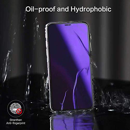 SmartDevil [2 Pack Protector Pantalla de iPhone 11 Pro/iPhone XS/X,Cristal Templado,Vidrio Templado [Fácil de Instalar] [Anti-Luz Azul] [Garantía de por Vida] para iPhone 11 Pro/iPhone XS/X