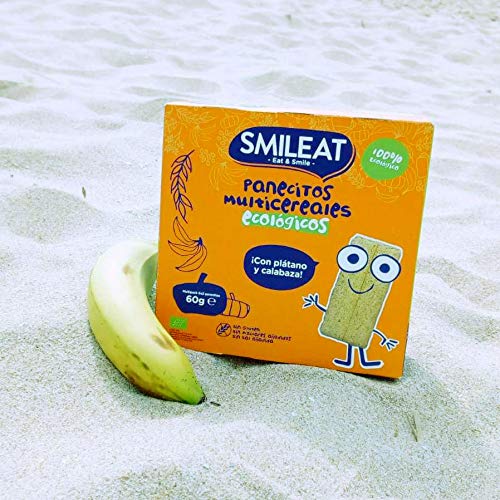 Smileat Galleta/Panecito Ecológico BIO 60 g